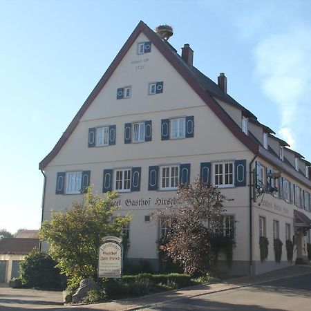 Gasthof Landhotel Hirsch Ostrach Exterior foto