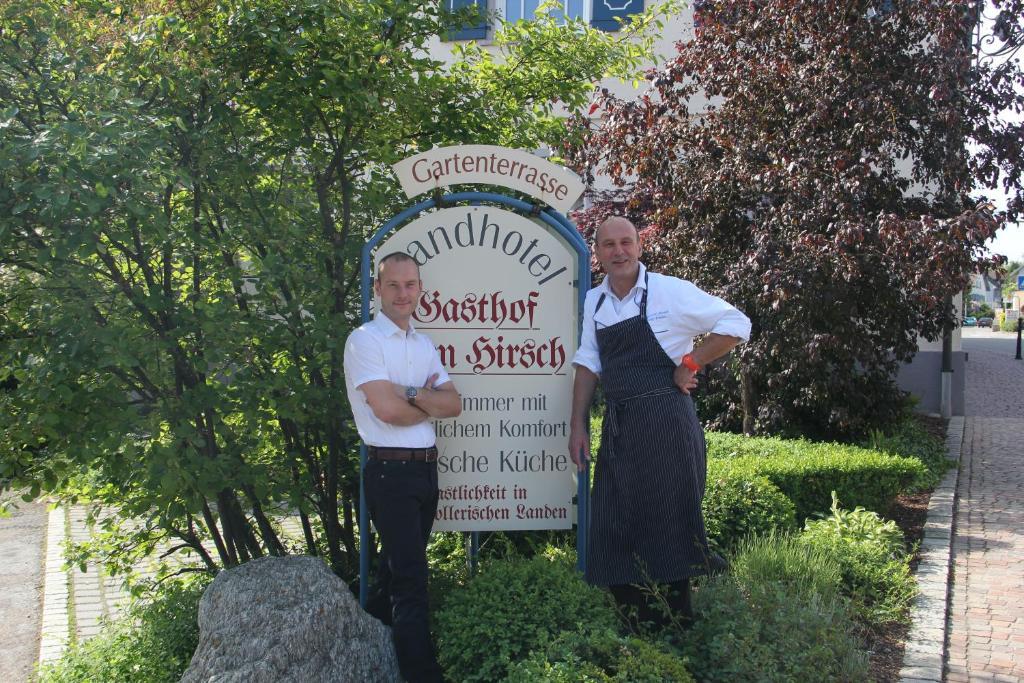 Gasthof Landhotel Hirsch Ostrach Exterior foto