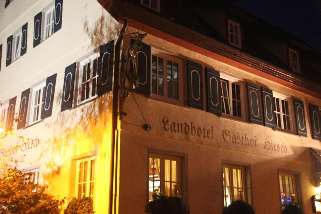 Gasthof Landhotel Hirsch Ostrach Exterior foto