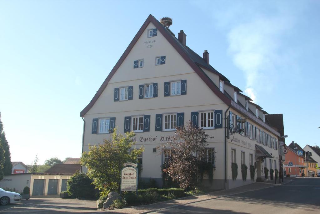 Gasthof Landhotel Hirsch Ostrach Exterior foto